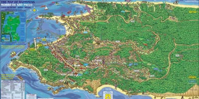 Morro de Sao Paulo χάρτης